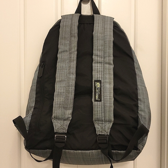 Blue Crosshatch Backpack - Picture 3 of 3